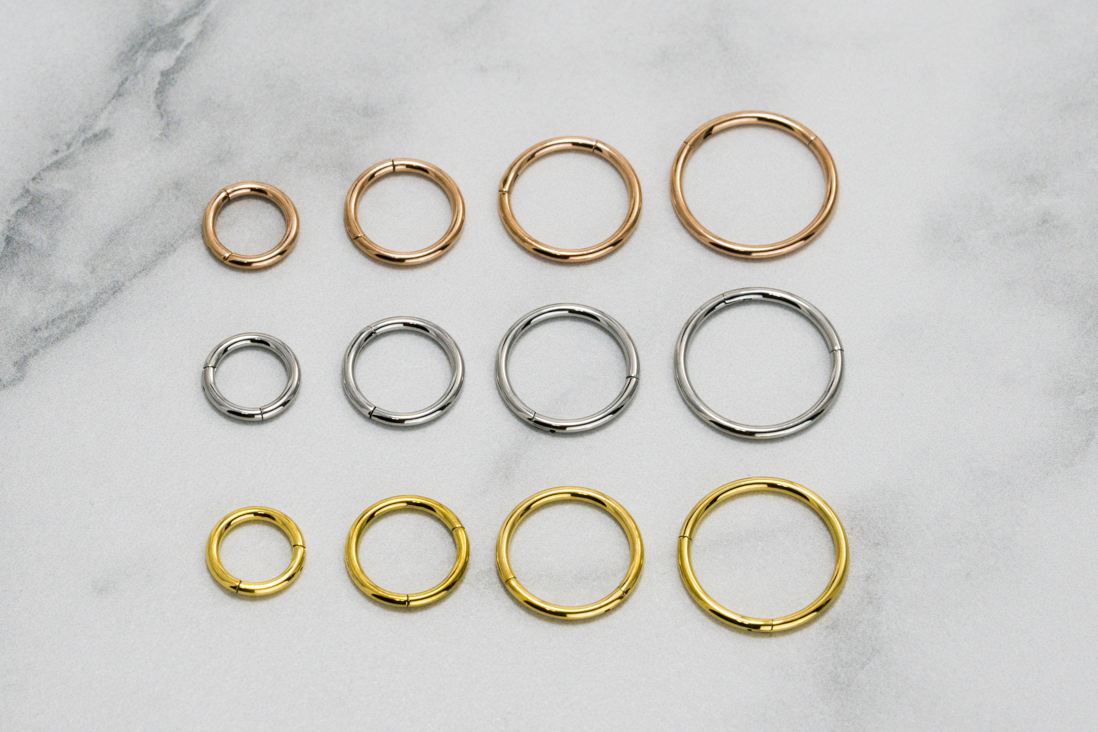 Seamless deals earring hoop